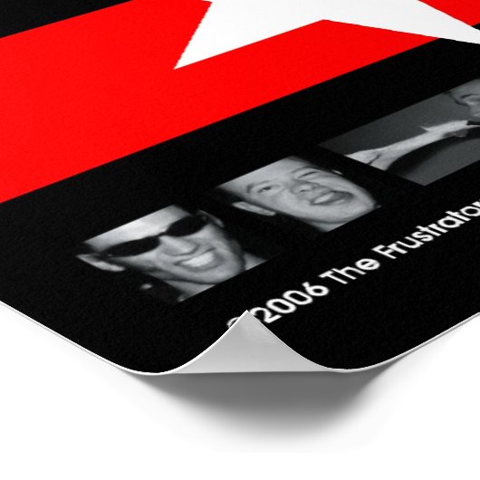 Frustrator-Flag-Plakat Poster (Ecke)