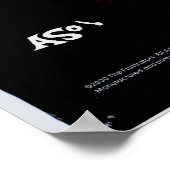 Frustratoren gezeichnetes Plakat (Ecke)