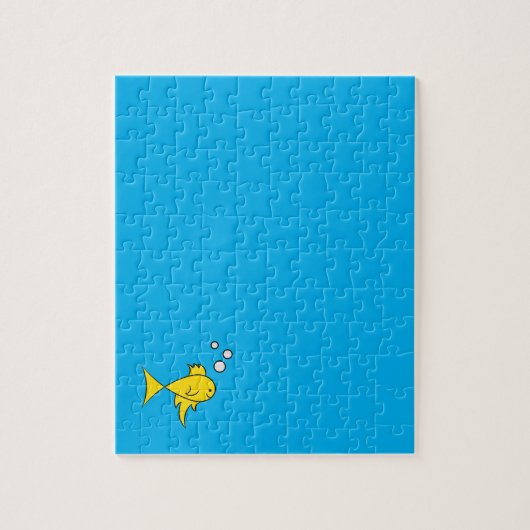 Frustrierend beim Schwimmen von Goldfish Puzzle (Vertikal)