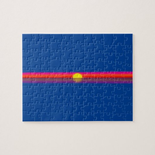 Frustrierende Meeressonne Puzzle (Horizontal)