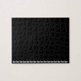 Frustrierender schwarzer Laughing-Witz Puzzle