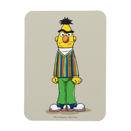 Frustrierter Bert Magnet (Vertikal)