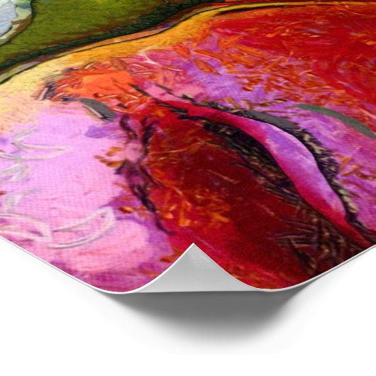 FRUTAS DIVERSAS VERSCHIEDENE OBST VERSCHIEDENE FRÜ POSTER (Ecke)