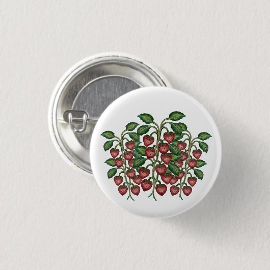 Frutillas Button (Vorne & Hinten)