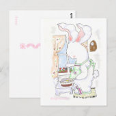 Fry Bunny Postcard - Postkarte (Vorne/Hinten)