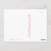 Fry Bunny Postcard - Postkarte (Rückseite)