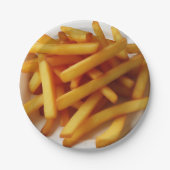 Fry Plate Pappteller (Vorderseite)