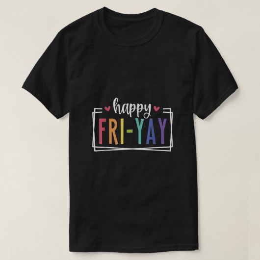 FrYay Freitag Liebhaber Spaß Lehrer TGIF TShirt (Design vorne)