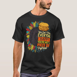 Frybread macht Happy Food Lover Indianerin in T-Shirt