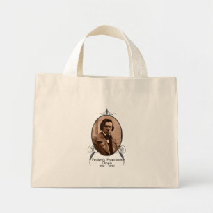 Fryderyk Chopin Mini Stoffbeutel