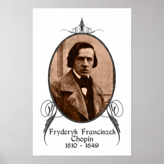 Fryderyk Chopin Poster (Vorne)