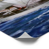 Fryderyk Chopin Poster (Ecke)