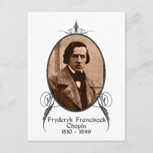 Fryderyk Chopin Postkarte