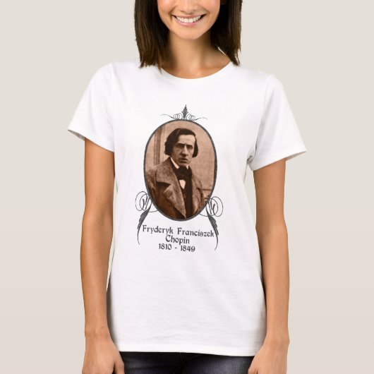 Fryderyk Chopin T-Shirt (Vorderseite)