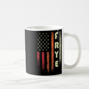 Frye Surname Funny Retro Vintag Geburtstagsamerika Kaffeetasse