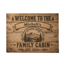 Fryeburg Maine Personalisierte Familienkabine Türm