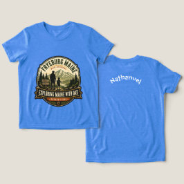 Fryeburg Maine Vatertag Erkundung Maine Tri-Blend Shirt