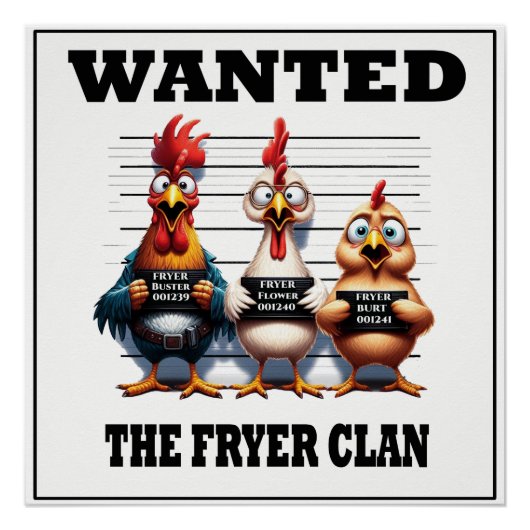 Fryer Clan Glossy Poster (Vorderseite)
