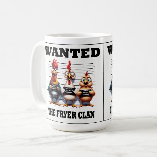 Fryer Clan Kaffeetasse (Vorderseite Links)