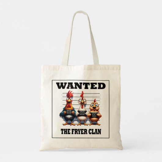 Fryer Clan - Tote Bag Tragetasche (Rückseite)