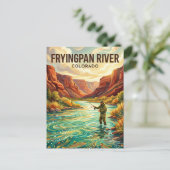 Fryingpan River USA Postkarte (Stehend Vorderseite)