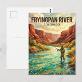 Fryingpan River USA Postkarte (Vorne/Hinten)