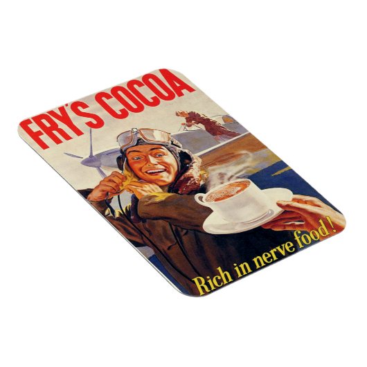 Fry's Cocoa Aviator Magnet (Rechte Seite)