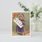 Fry's "Five Boys" Milchschokolade und Zeichen Postkarte (Stehend Vorderseite)