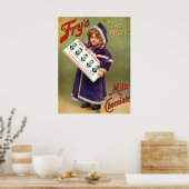 Fry's Five Boys Milk Chocolate Vintage Poster (Küche)