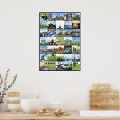 Fryslan Boppe Friesland Foto Poster (Küche)