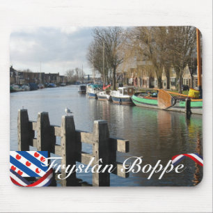 Fryslân Boppe Frisian-Kanal Mousepad