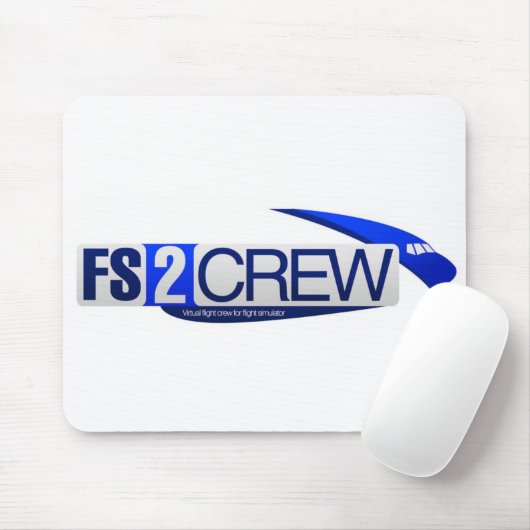 FS2Crew Mausunterlage Mousepad (Mit Mouse)