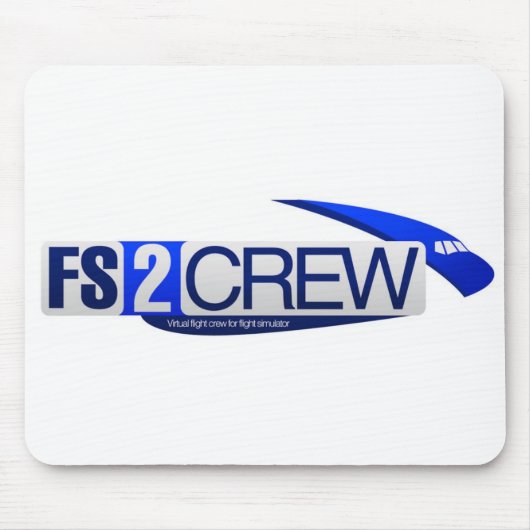 FS2Crew Mausunterlage Mousepad (Vorne)