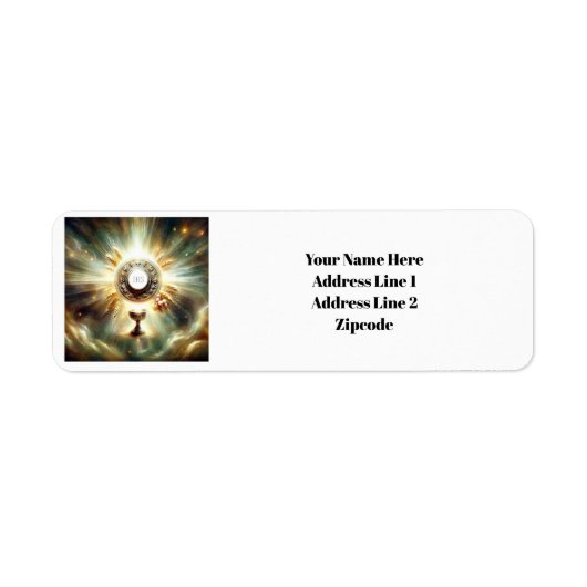 FS Communion Host und Chalice Expressionist Effect (Vorne)