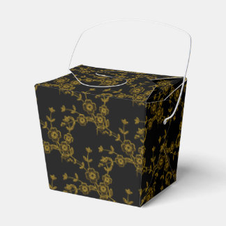 FS Style 1-Black-Gold-GASTGESCHENK-BOXES entfernen Geschenkschachtel