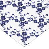 FS-Style 1-BLUE-WHITE-TABLE-RUNNER 16x108in Großer Tischläufer (Ecke)