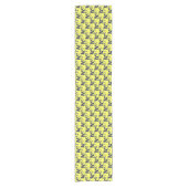 FS-Style 1-BLUE-YELLOW DARK-TABLE RUNNER 14x72in Kurzer Tischläufer (Vorderseite)