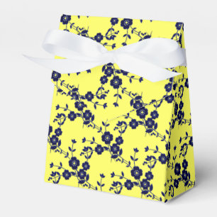 FS Style 1-Blue-Yellow Dr-FAVOR BOXES, Zelt-Stil Geschenkschachtel