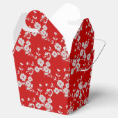 FS Style 1-Red-White-GASTGESCHENK BOXES, entfernen Geschenkschachtel (Geöffnet)