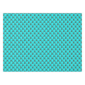 FS Style 1-Robins Egg Blue-Brown-52x70 TABLECLOTH Tischdecke (Vorderseite (Horizontal))