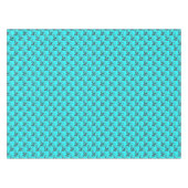 FS Style 1 Robins Egg Blue-Silver-52x70 TABLECLOTH Tischdecke (Vorderseite (Horizontal))
