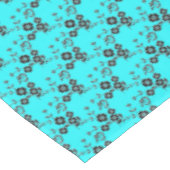 FS Style 1 Robins Egg Blue-Silver-52x70 TABLECLOTH Tischdecke (Schrägansicht)