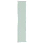 FS-Style 1-SEAFOAM-WHITE-TABLE-RUNNER 14x72in Kurzer Tischläufer (Vorderseite)