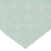FS-Style 1-SEAFOAM-WHITE-TABLE-RUNNER 14x72in Kurzer Tischläufer (Ecke)