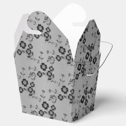 FS Style 1-Silver-GASTGESCHENK BOXES, entfernen Geschenkschachtel (Geöffnet)