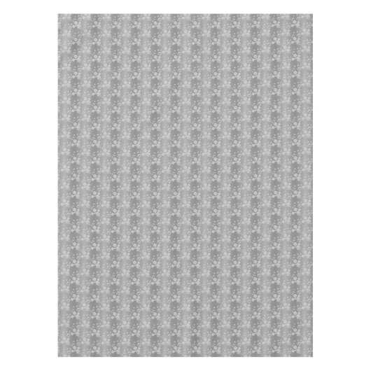 FS Style 1-Silver-White D-52x70 BAUMWOLLE Tischdecke (Vorderseite)