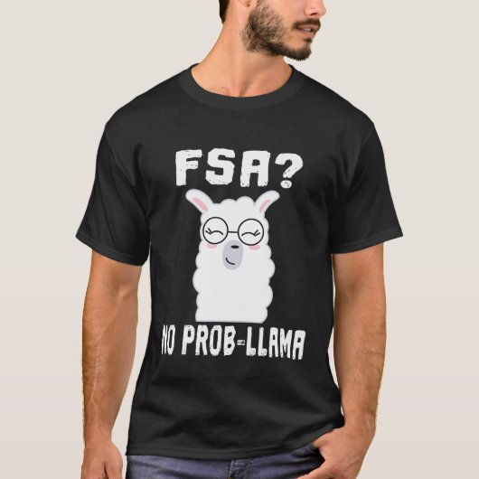 FSA Kein Problem Lama Lehrerbildner Florida-Test D T-Shirt (Vorderseite)
