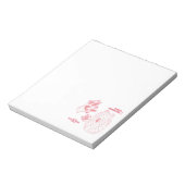 FSH - Schluss mit J/K-Liebe Sie - ASL Design Notizblock (Rotiert)