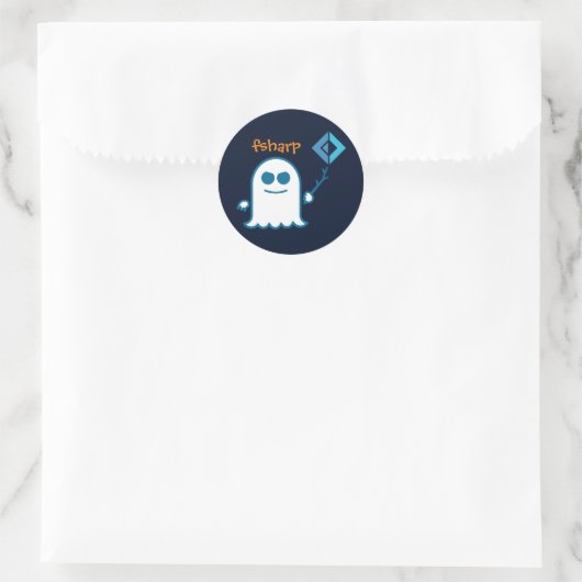 Fsharp sticker (Tasche)