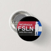 FSLN Nicaragua Libre Button (Vorne & Hinten)